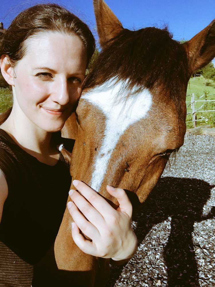 Alice Ruppert with horse